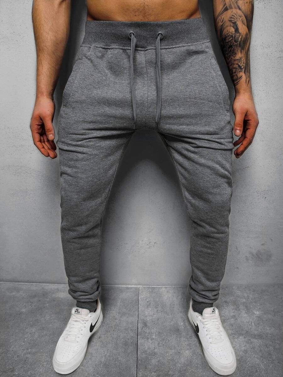 Ozonee Herren Sportanzug Anthrazit OZONEE JS/XW2009 Super Sparpreis