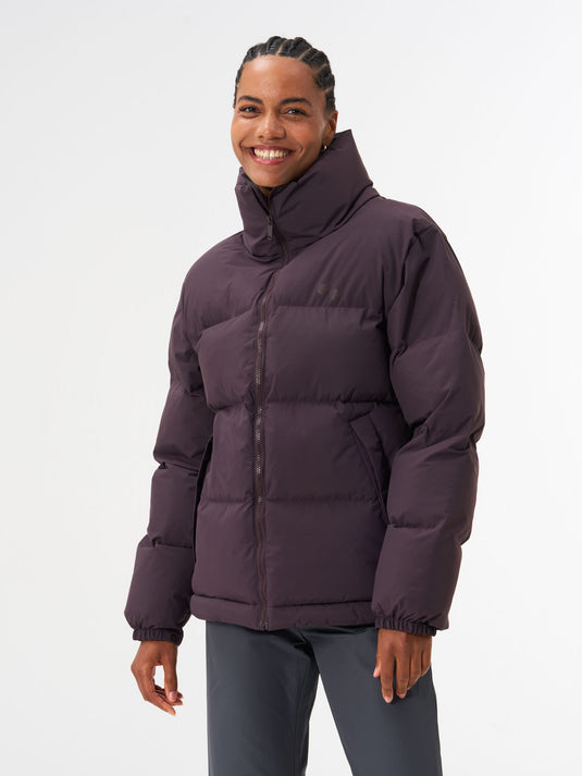 Pinqponq Puffer Jacket - Midnight Plum (Unisex) Räumungsverkauf