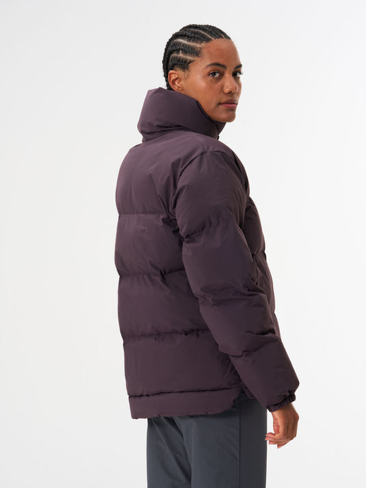 Pinqponq Puffer Jacket - Midnight Plum (Unisex) Räumungsverkauf