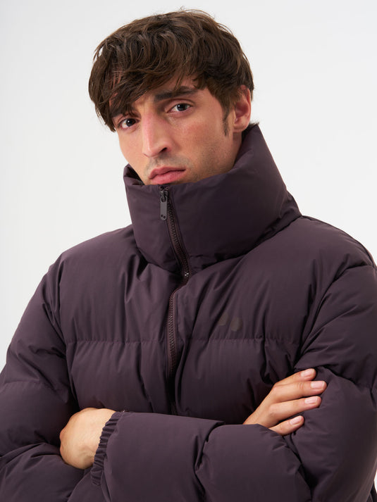 Pinqponq Puffer Jacket - Midnight Plum (Unisex) Räumungsverkauf