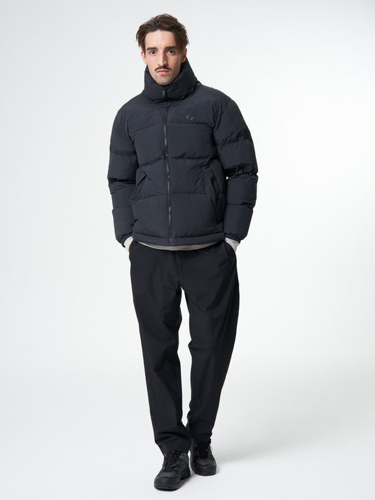 Pinqponq Puffer Jacket - Peat Black (Unisex) Sonderangebote