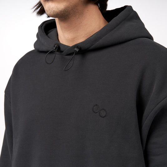 Pinqponq Hoodie - Peat Black (Unisex) Wochenangebot