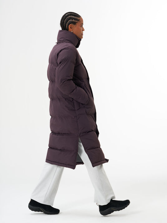 Pinqponq Puffy Parka - Midnight Plum (Female) Kostenlose Rückgabe