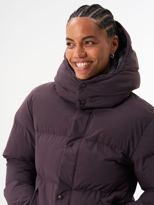 Pinqponq Puffy Parka - Midnight Plum (Female) Kostenlose Rückgabe
