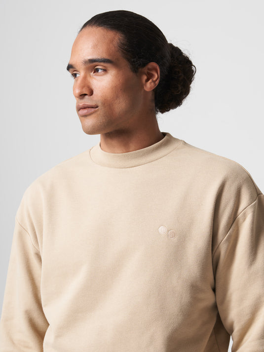 Pinqponq Sweatshirt - Caramel Khaki (Unisex) Neueste Stile