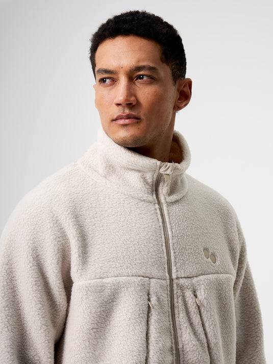 Pinqponq Fleece Jacket - Cliff Beige (Male) Angebote