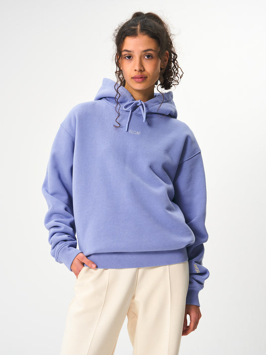 Pinqponq Hoodie Cotton - Pool Blue (Unisex) Kostenloser Versand
