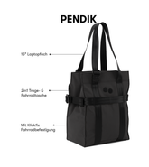 Pinqponq Pendik TB - Solid Black Rabatt