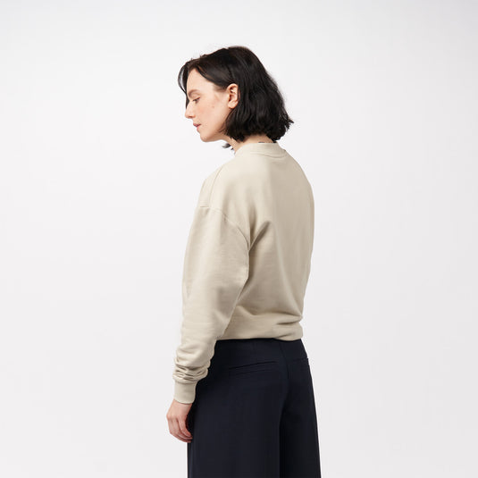 Pinqponq Sweatshirt - Cliff Beige (Unisex) Großer Ausverkauf