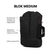 Pinqponq Blok Medium - Rooted Black Cyber Monday