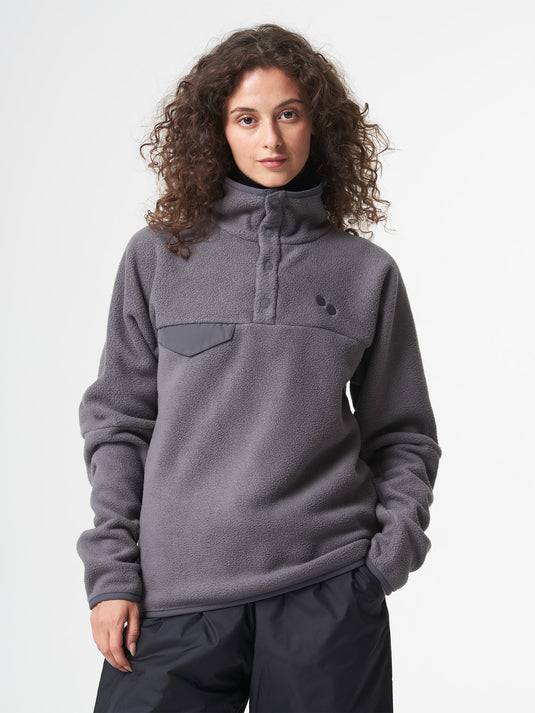 Pinqponq Fleece Pullover - Graphite Grey (Unisex) Neuheiten