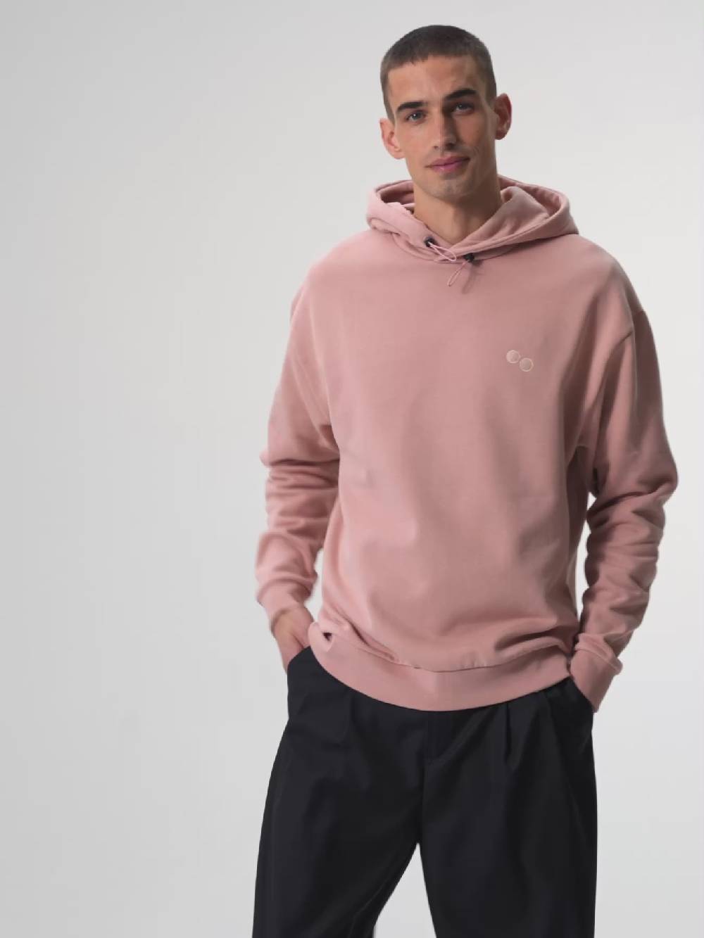Pinqponq Hoodie - Ash Pink (Unisex) Bestseller
