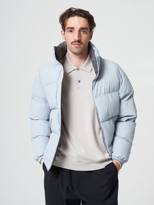 Pinqponq Puffer Jacket - Iced Grey (Unisex) VIP-Rabatte