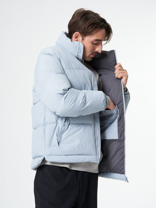 Pinqponq Puffer Jacket - Iced Grey (Unisex) VIP-Rabatte
