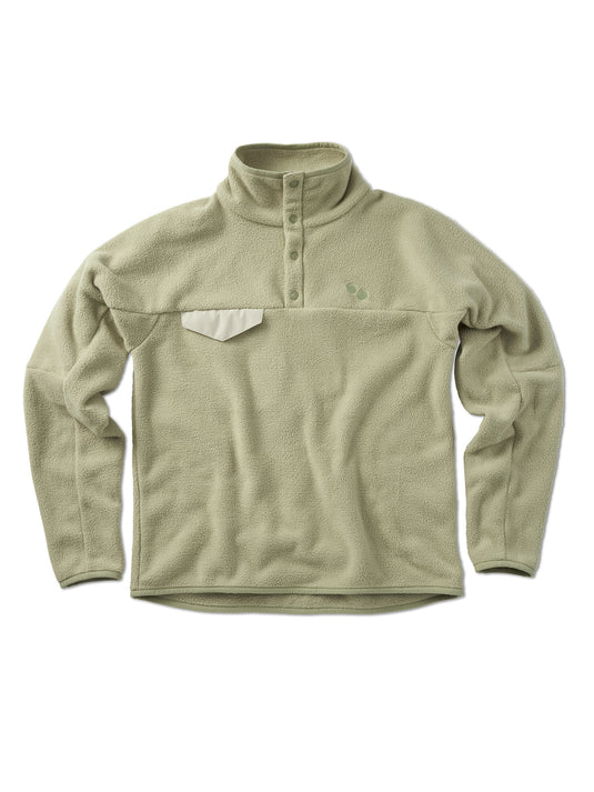 Pinqponq Fleece Pullover - Reed Olive (Unisex) Super Sparpreis