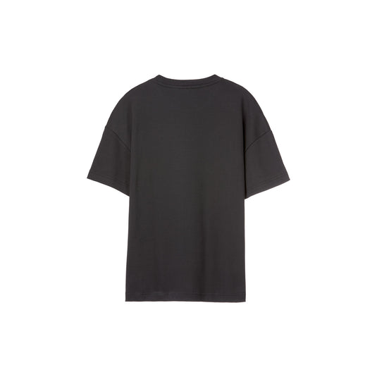 Pinqponq T-Shirt - Peat Black Yin Yang (Unisex) Sonderangebot der Fabrik