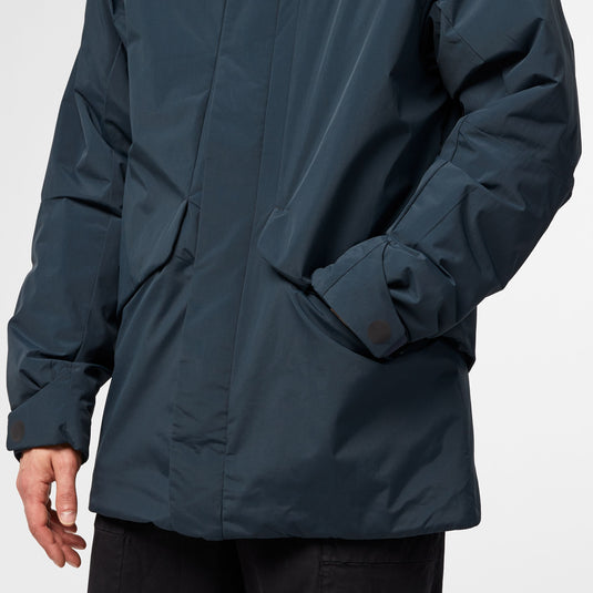 Pinqponq Mono Jacket - Slate Blue (Unisex) Super Rabatt