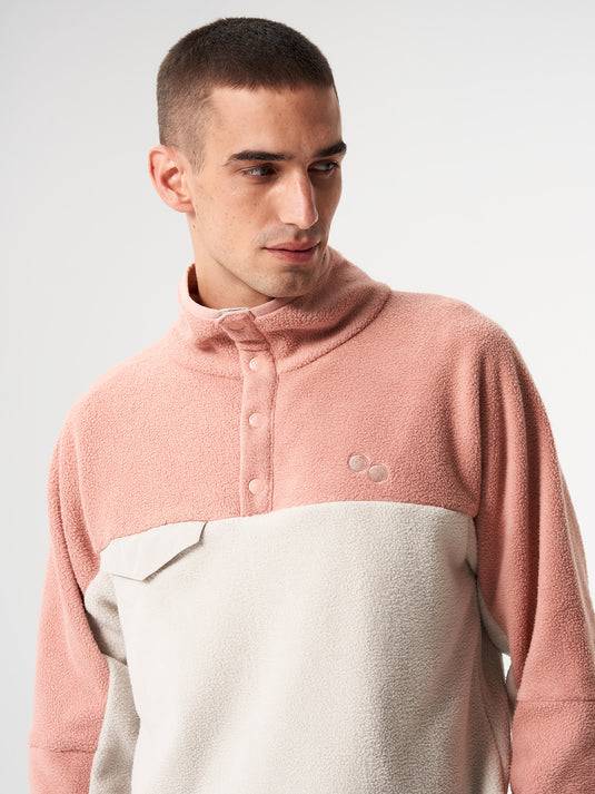 Pinqponq Fleece Pullover - Tune Pink (Unisex) Clearance-Verkauf