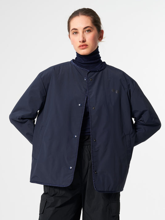 Pinqponq Reversible Jacket - Tune Navy (Unisex) Fabrikladen