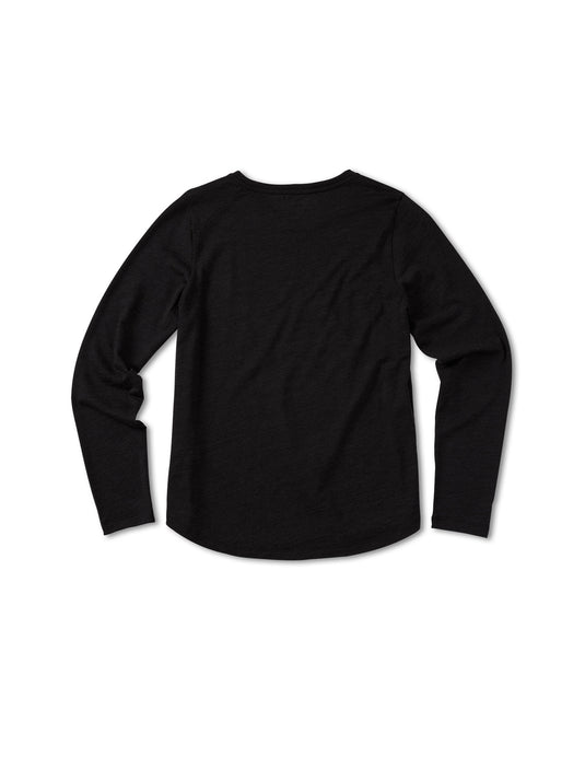 Pinqponq Longsleeve Merino - Sheep Black (Female) Speichern exportieren
