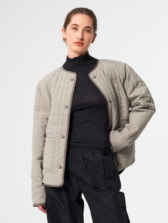 Pinqponq Reversible Jacket - Tune Brown (Unisex) Verkauf
