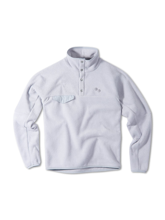 Pinqponq Fleece Pullover - Iced Grey (Unisex) Hotsell