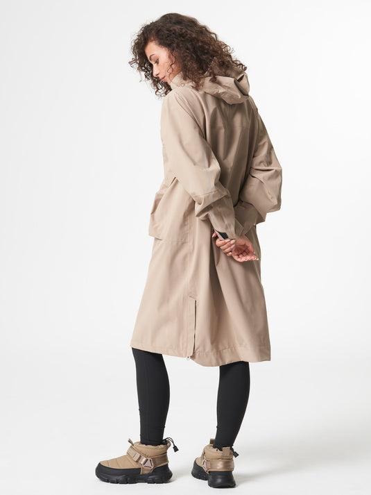 Pinqponq Aestech Rain Parka - Caramel Khaki (Unisex) Günstiger Verkauf