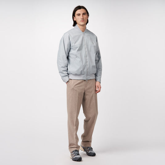 Pinqponq Light Bomber Jacket - Iced Grey (Unisex) Lagerräumung