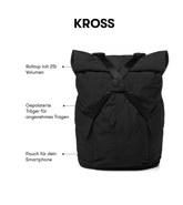 Pinqponq Kross - Crinkle Black Bestseller