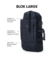 Pinqponq Blok Large - Fjord Navy Cyber Monday