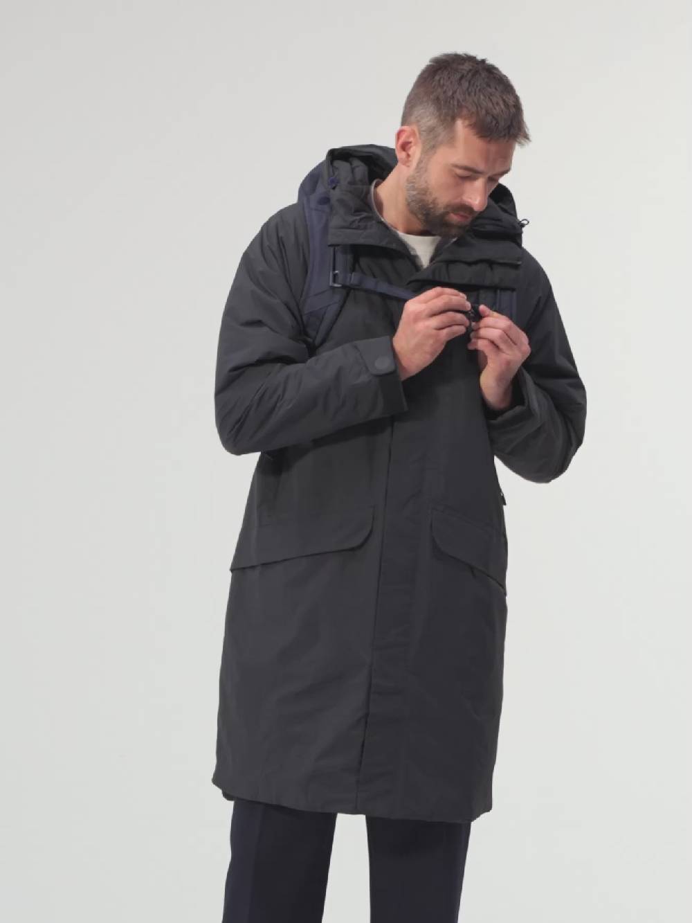 Pinqponq Blok Large - Fjord Navy Cyber Monday