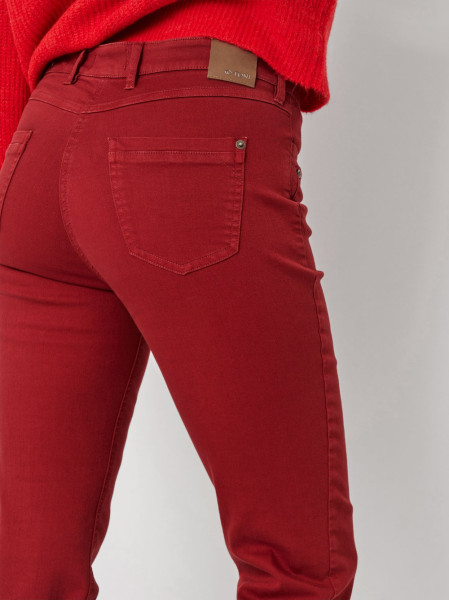 TONI Fashion Style »be loved« red Slim-Fit Jeans mit hohem Bund Saisonale Angebote