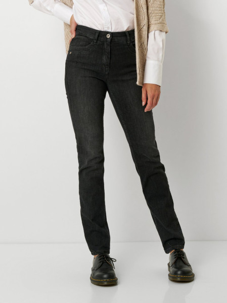TONI Fashion Style »be loved« dark grey Slim-Fit Jeans mit hohem Bund VIP-Rabatte