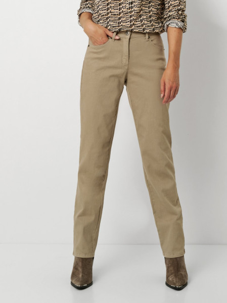 TONI Fashion Style »Honey« taupe Entspannte, gefärbte Jeans Tiefpreis