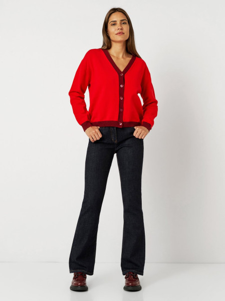 TONI Fashion Style »Perfect Shape« dark blue Bootcut-Jeans Wochenangebot