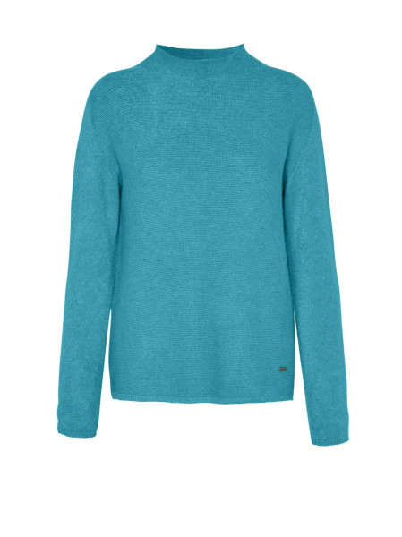 TONI Fashion Style »Helene« petrol Feinstrick-Pulli mit Turtleneck JETZT KAUFEN