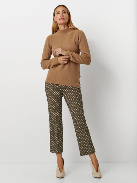 TONI Fashion Style »Helene« brown Feinstrick-Pulli mit Turtleneck Letzte 2 Tage