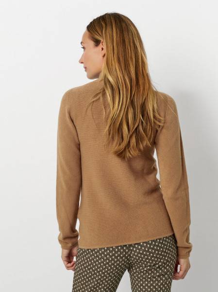 TONI Fashion Style »Helene« brown Feinstrick-Pulli mit Turtleneck Letzte 2 Tage