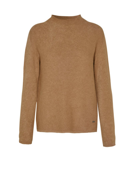 TONI Fashion Style »Helene« brown Feinstrick-Pulli mit Turtleneck Letzte 2 Tage