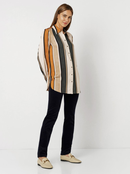 TONI Fashion Style »Coco« multicolour camel Zarte Streifenbluse Bis zu 50% Rabatt