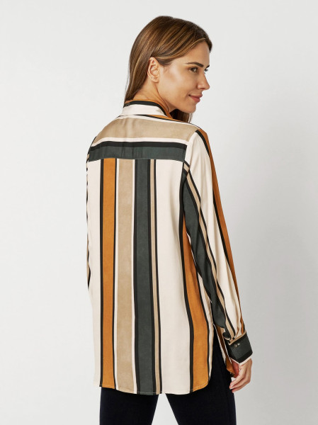TONI Fashion Style »Coco« multicolour camel Zarte Streifenbluse Bis zu 50% Rabatt