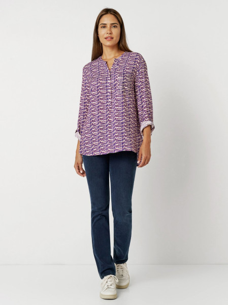 TONI Fashion Style »Bella« multicolour purple Gemusterte Schlupfbluse Bis zu 60% Rabatt
