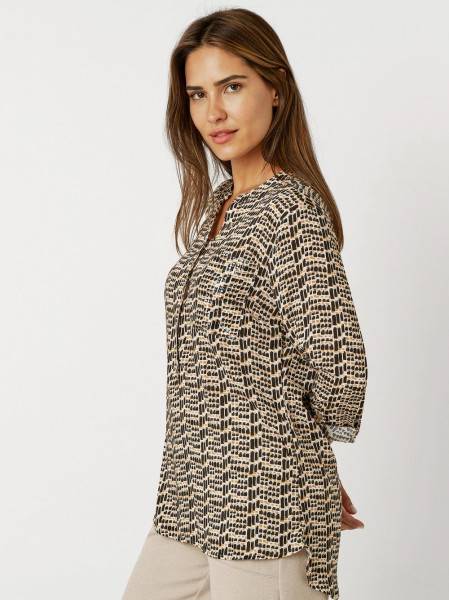 TONI Fashion Style »Bella« multicolour camel Gemusterte Schlupfbluse Bis zu 65% Rabatt