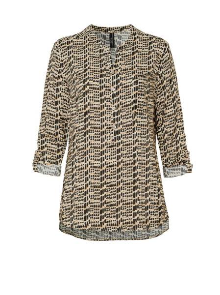 TONI Fashion Style »Bella« multicolour camel Gemusterte Schlupfbluse Bis zu 65% Rabatt