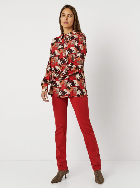 TONI Fashion Style »Celina« multicolour red Bluse mit Hahnentritt Sonderangebot der Fabrik