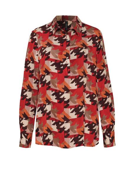 TONI Fashion Style »Celina« multicolour red Bluse mit Hahnentritt Sonderangebot der Fabrik