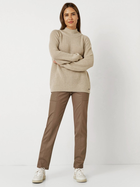 TONI Fashion Style »Insa« sand Strickpulli mit Stehkragen Bis zu 55% Rabatt