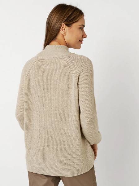 TONI Fashion Style »Insa« sand Strickpulli mit Stehkragen Bis zu 55% Rabatt