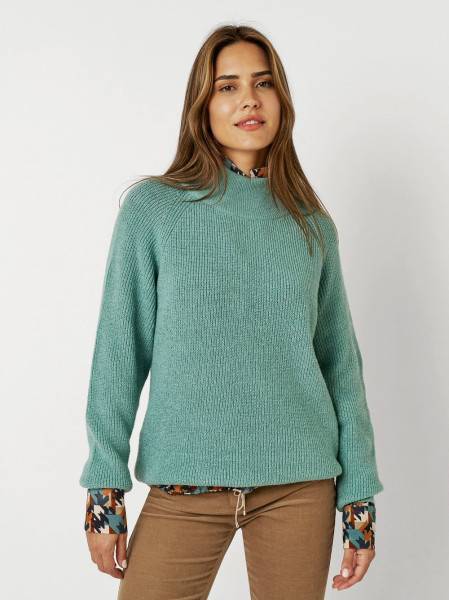 TONI Fashion Style »Insa« mint Strickpulli mit Stehkragen Nur noch ein Tag übrig