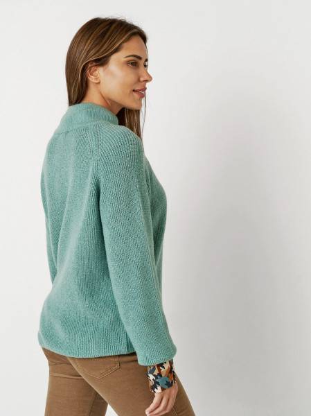 TONI Fashion Style »Insa« mint Strickpulli mit Stehkragen Nur noch ein Tag übrig